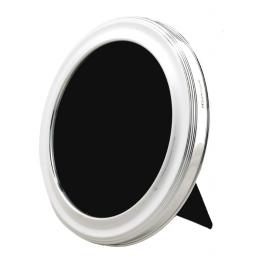 Z DISCONTINUED Sterling Silver Round Photo Frames