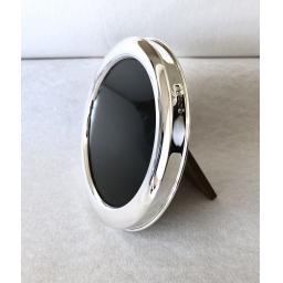 Sterling Silver Round Photo frame