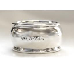 Napkin Ring - Sterling Silver - Convex Desgin