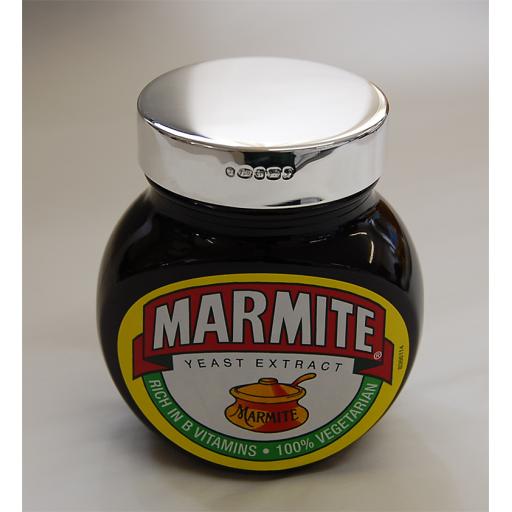 Silver Marmite Lids For 125g, 250g and 500g Marmite