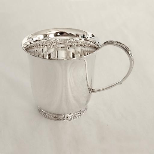 Celtic Christening Cup - Sterling Silver