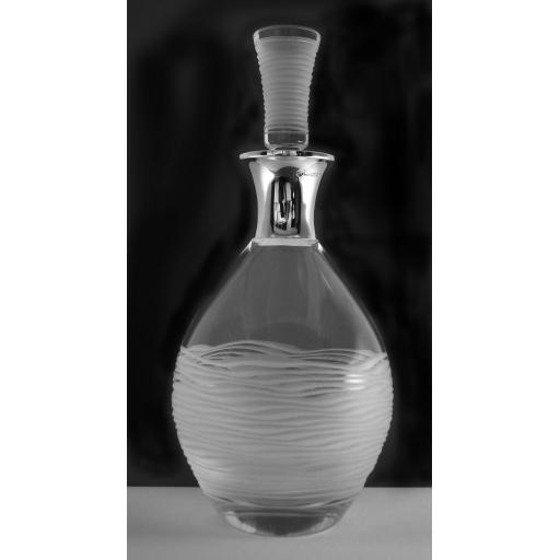 Sterling Silver Mounted Ice Decanter