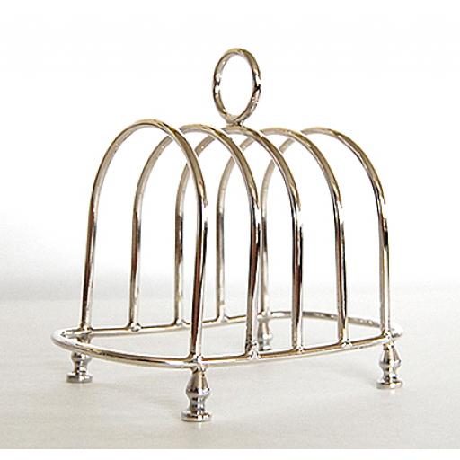 Sterling Silver Toast rack. Option of a 4, 6 or 8 slice.